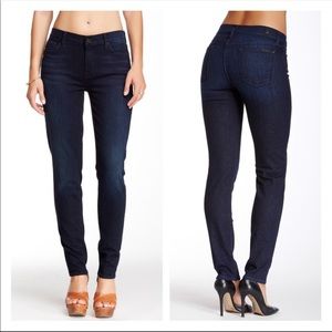 7 For All Mankind Slim Cigarette Blue Denim Jeans